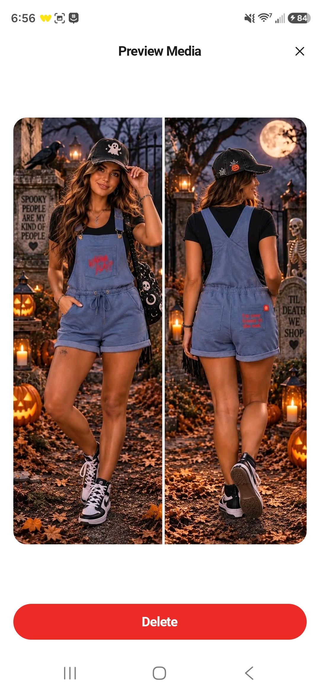 NWT Universal Studios Child's Play Shorts Overalls